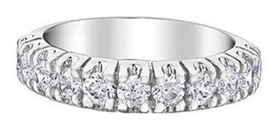 White Gold Diamond Band.