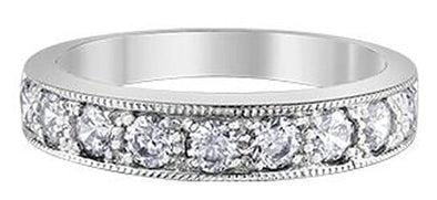 White Gold Diamond Band.