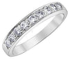 White Gold Diamond Band.