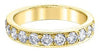 Yellow Gold Diamond Band.