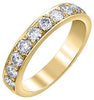 Yellow Gold Diamond Band.