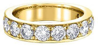 Yellow Gold Diamond Band.