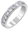 White Gold Diamond Band.