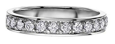 White Gold Diamond Band.