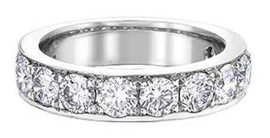 White Gold Diamond Band.