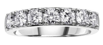 White Gold Diamond Band.