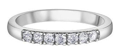 White Gold Diamond Band.