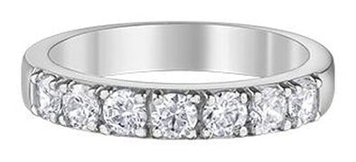 White Gold Diamond Band.