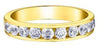 Yellow Gold Diamond Band.