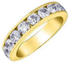 Yellow Gold Diamond Band.