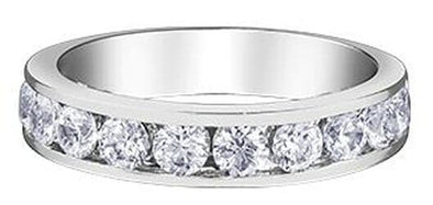 White Gold Diamond Band.