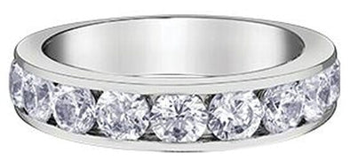 White Gold Diamond Band.