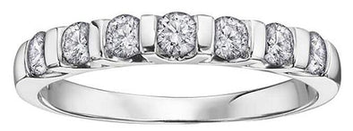 White Gold Diamond Band.