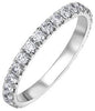 White Gold Diamond Band.