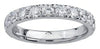 White Gold Diamond Band.