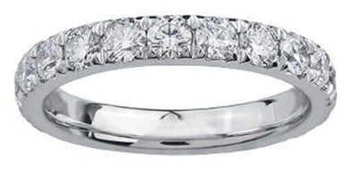 White Gold Diamond Band.