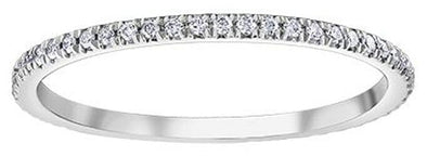 White Gold Diamond Band.