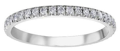 White Gold Diamond Band.