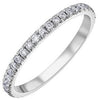 White Gold Diamond Band.