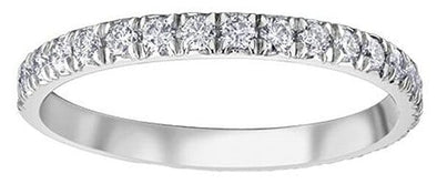 White Gold Diamond Band.