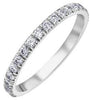 White Gold Diamond Band.