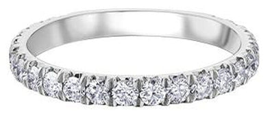 White Gold Diamond Band.