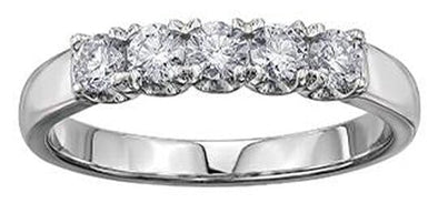 White Gold Diamond Band.