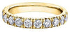 Yellow Gold Diamond Band.