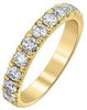 Yellow Gold Diamond Band.