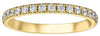 Yellow Gold Diamond Band.