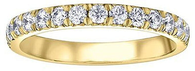 Yellow Gold Diamond Band.