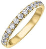 Yellow Gold Diamond Band.