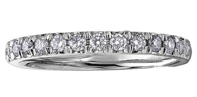 White Gold Diamond Band.