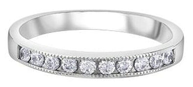 White Gold Diamond Band.