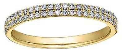 Yellow Gold Diamond Band.