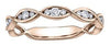 Rose Gold Diamond Band.