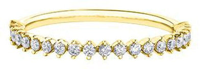 Yellow Gold Diamond Band.