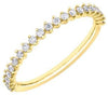 Yellow Gold Diamond Band.