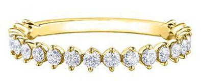 Yellow Gold Diamond Band.