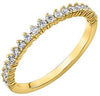 Yellow Gold Diamond Band.