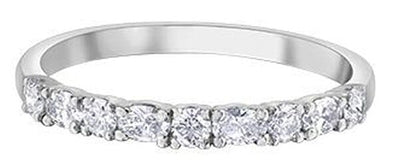 White Gold Diamond Band.