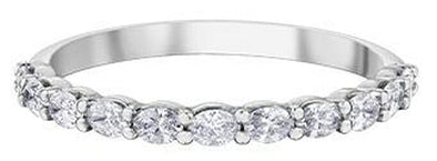 White Gold Diamond Band.