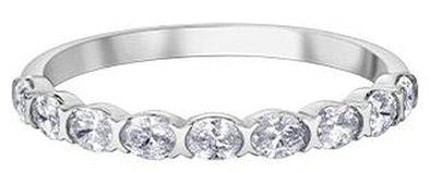 White Gold Diamond Band.