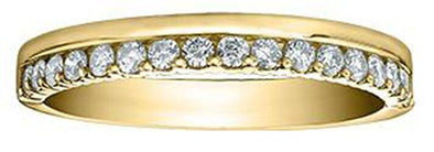 Yellow Gold Diamond Band.