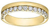 Yellow Gold Diamond Band.