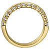 Yellow Gold Diamond Band.