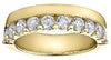 Yellow Gold Diamond Band.