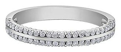 White Gold Diamond Band.