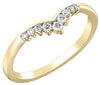 Yellow Gold Diamond Band.