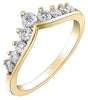 Yellow Gold Diamond Band.